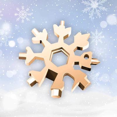 Snowflake | 18-i-1 multiverktyg 1+1 GRATIS