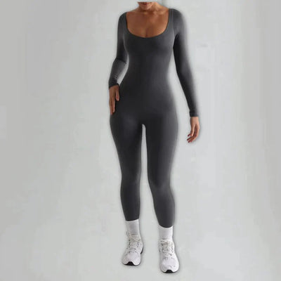 Marie™ | Jumpsuit med långa ärmar